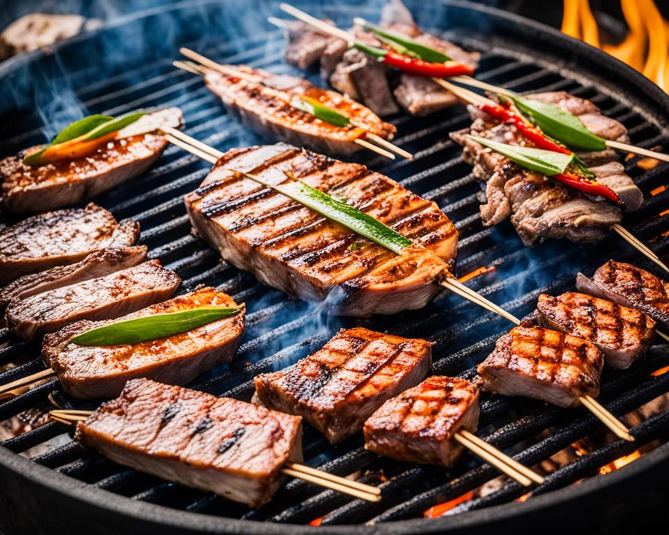 grilled meats