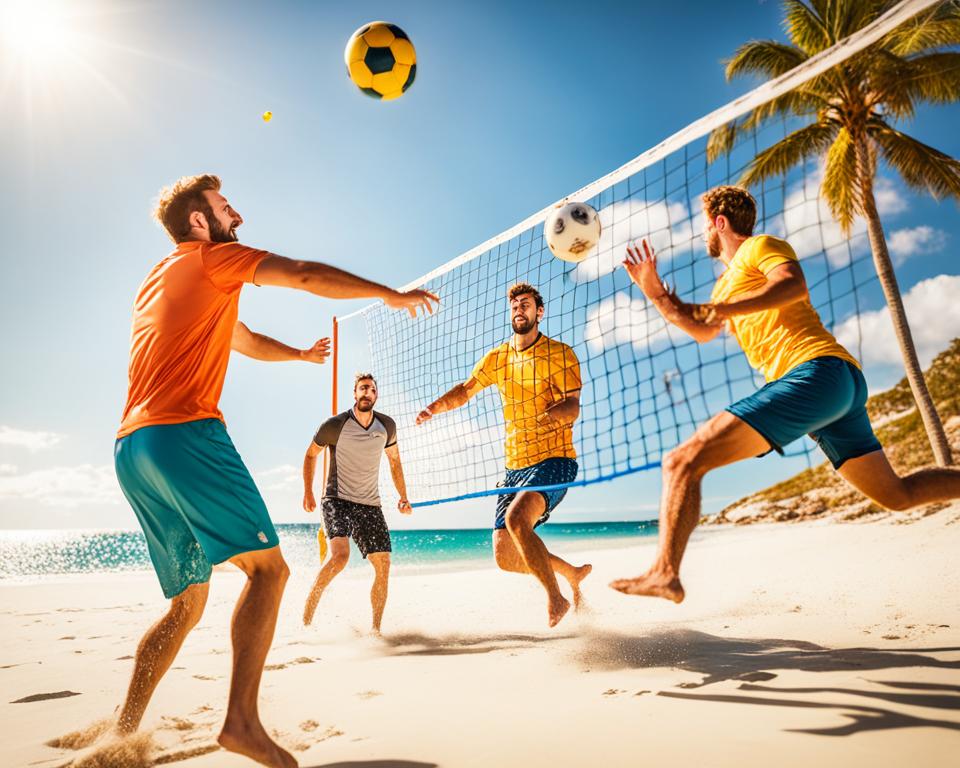 recreational soccer volleyball