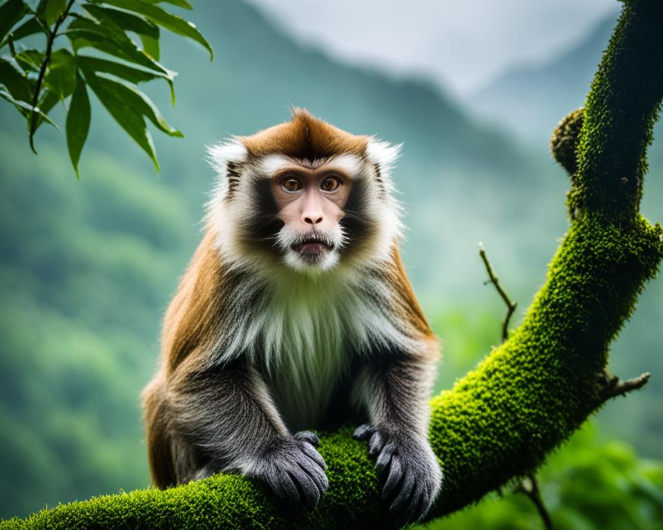 chinese mountain monkey
