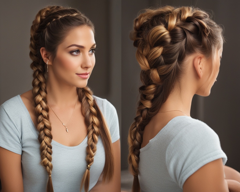 Easy Simple Braids with Attachment Styles for You