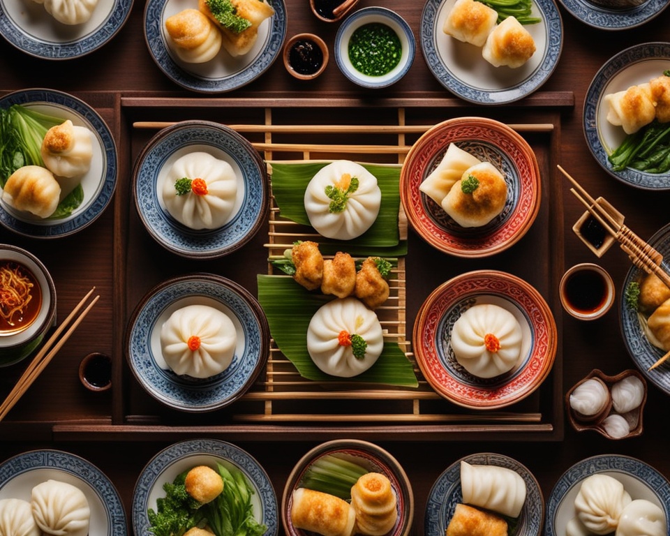 Dim sum bao buns