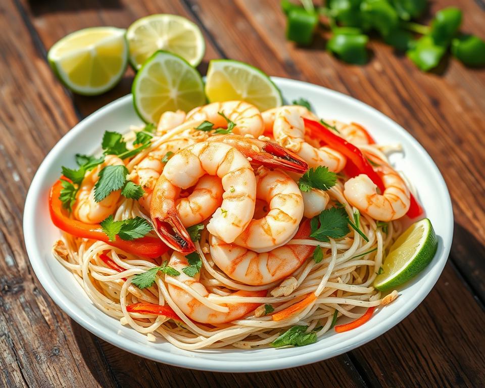 Tasty Thai Prawn Vermicelli Salad Recipe | Easy & Fresh